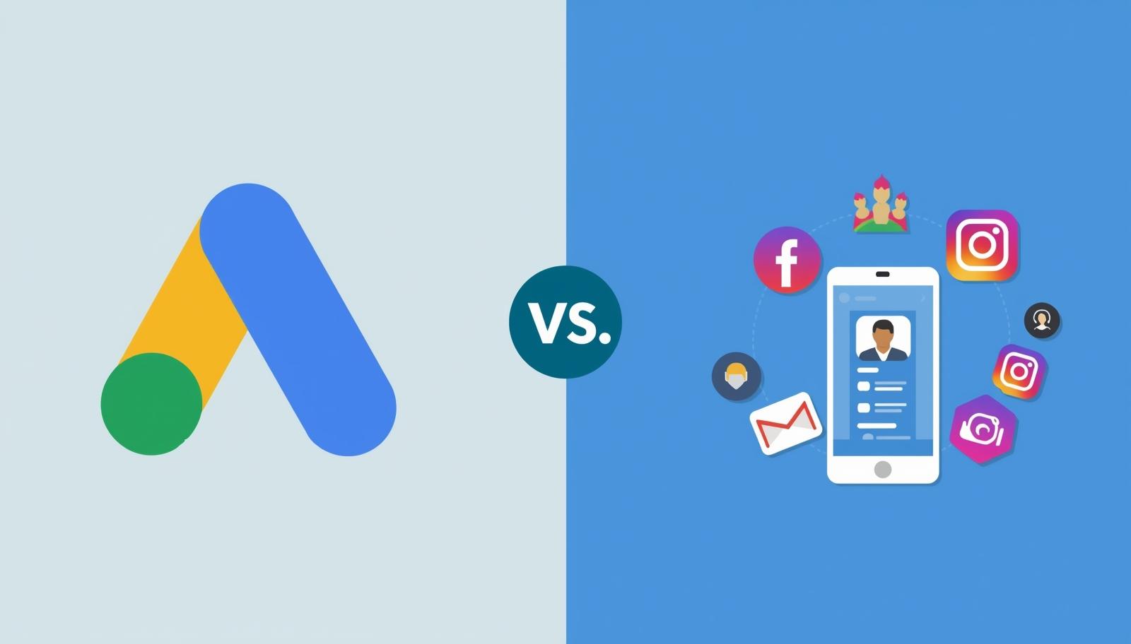 Google Ads vs Meta Ads